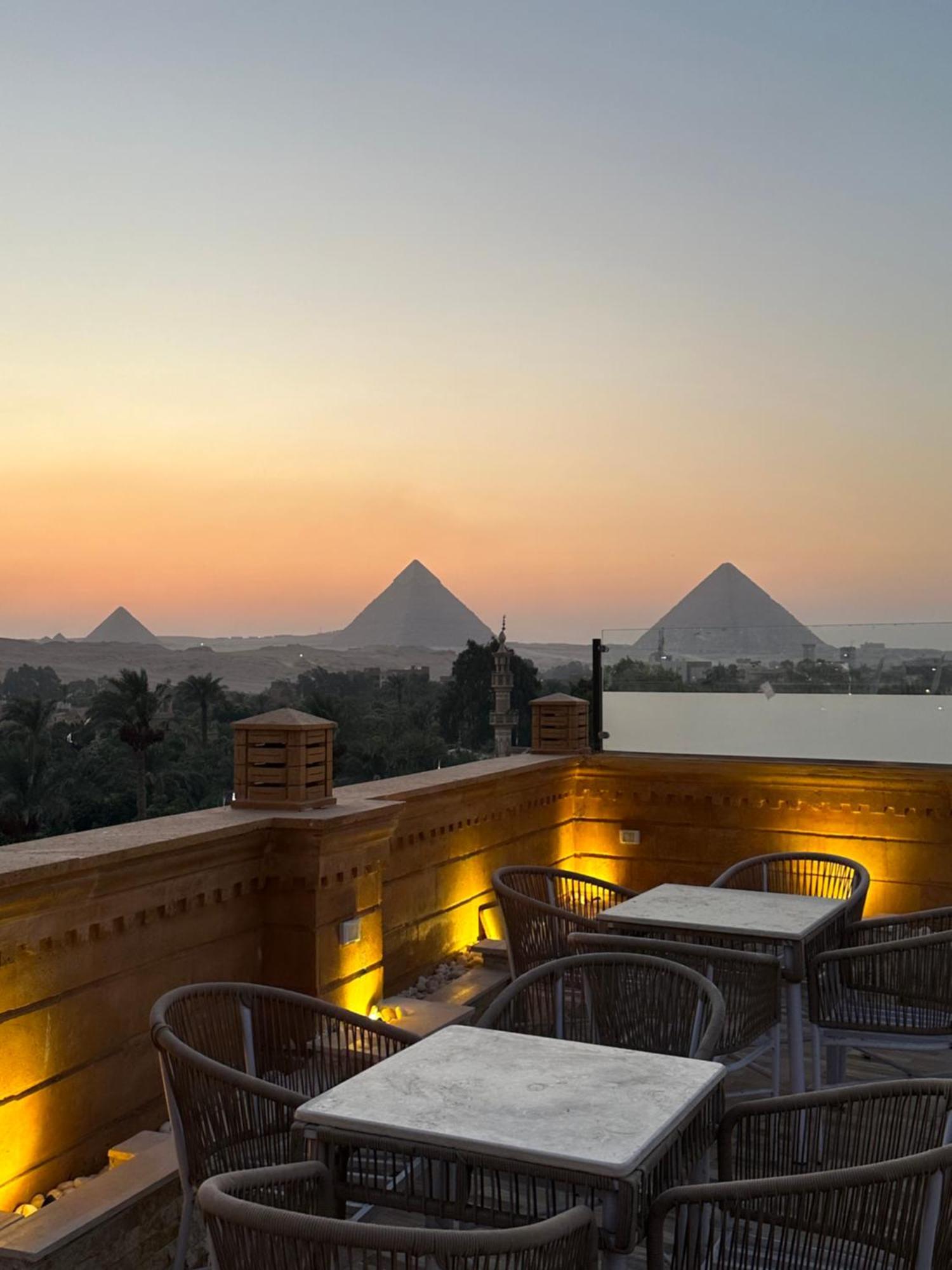 Taj Pyramids View Inn Kafrat al Jabal Ngoại thất bức ảnh