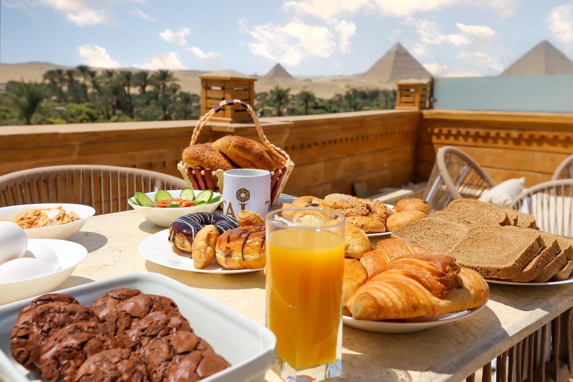 Taj Pyramids View Inn Kafrat al Jabal Ngoại thất bức ảnh