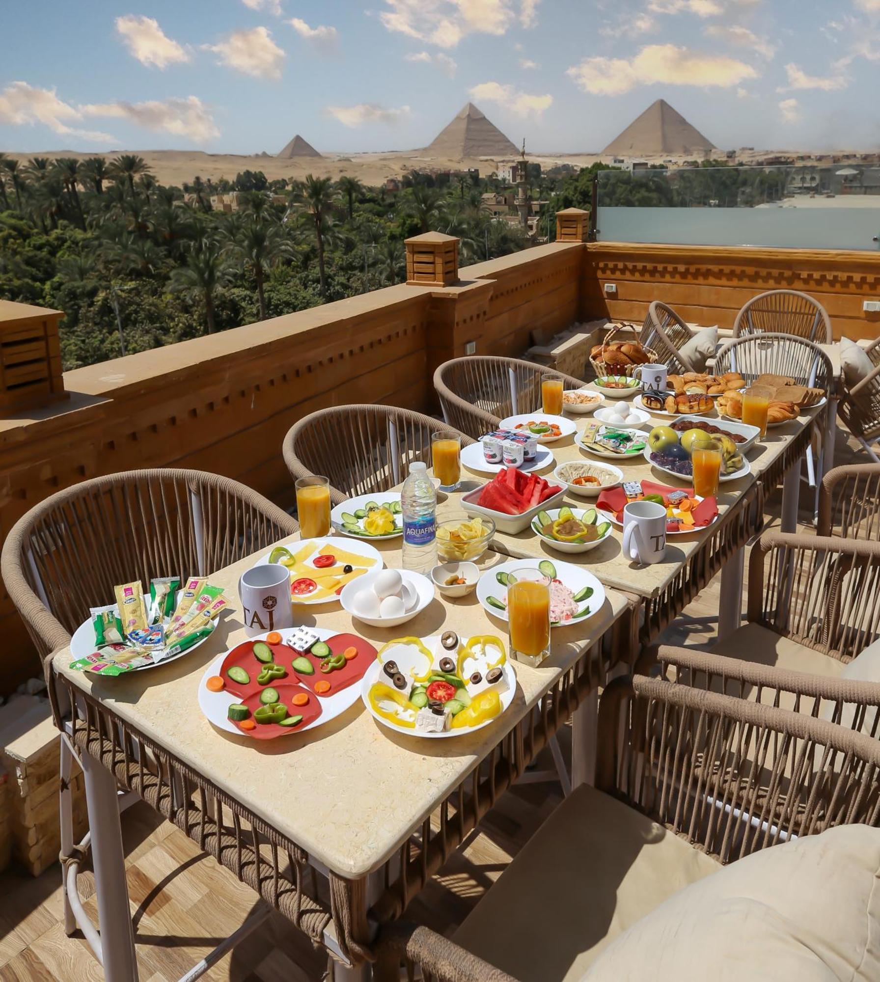 Taj Pyramids View Inn Kafrat al Jabal Ngoại thất bức ảnh