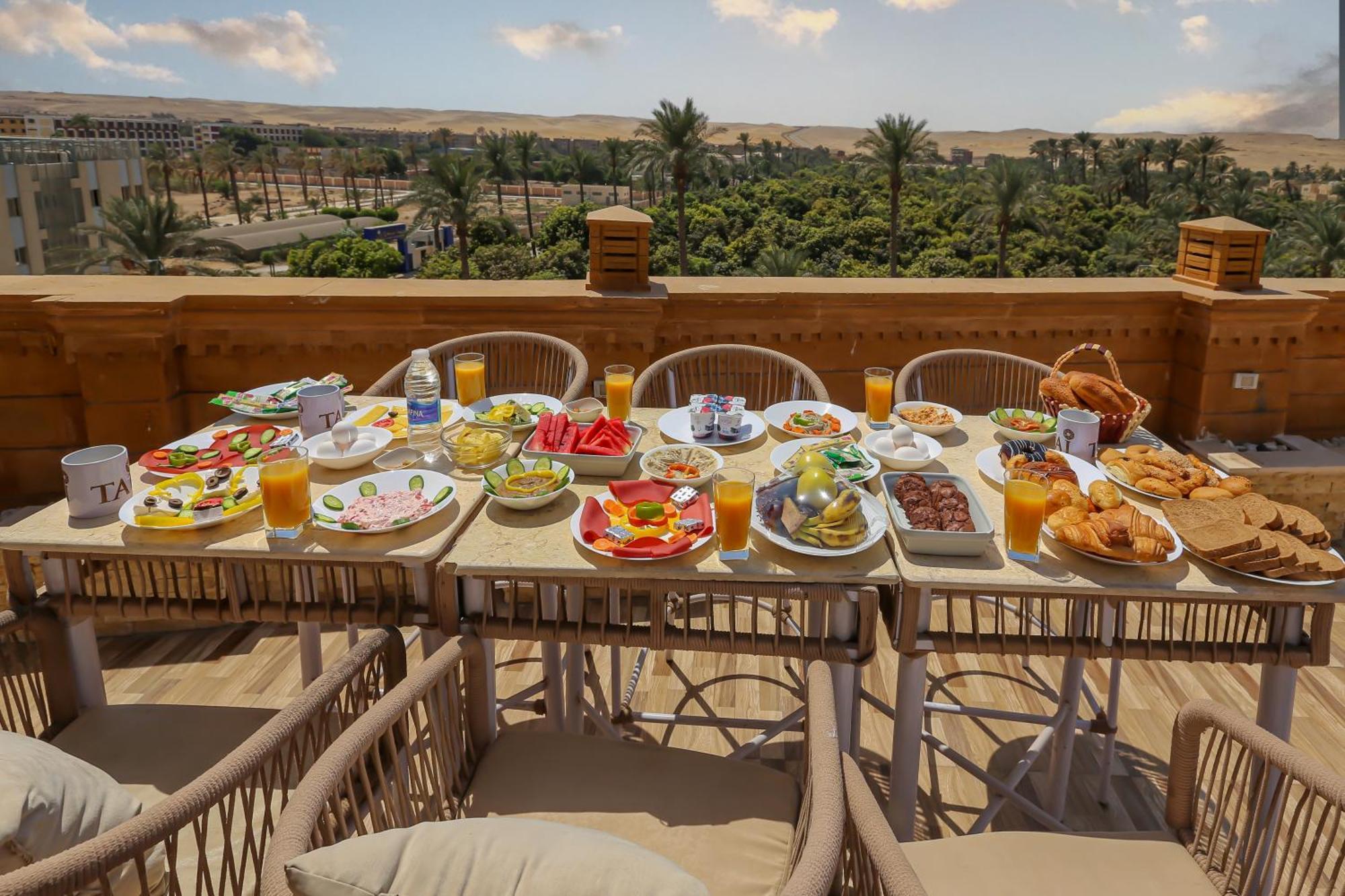 Taj Pyramids View Inn Kafrat al Jabal Ngoại thất bức ảnh