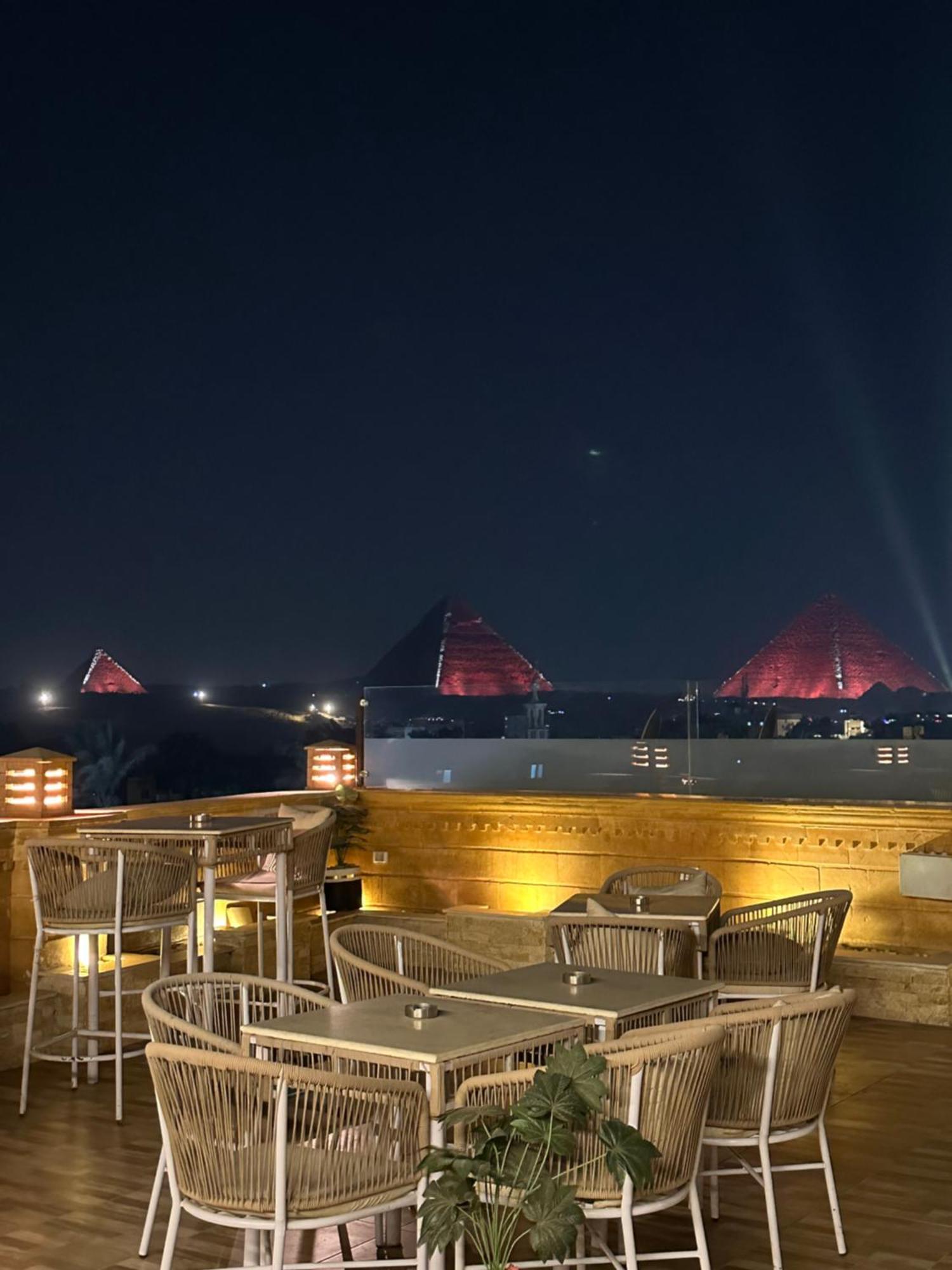 Taj Pyramids View Inn Kafrat al Jabal Ngoại thất bức ảnh