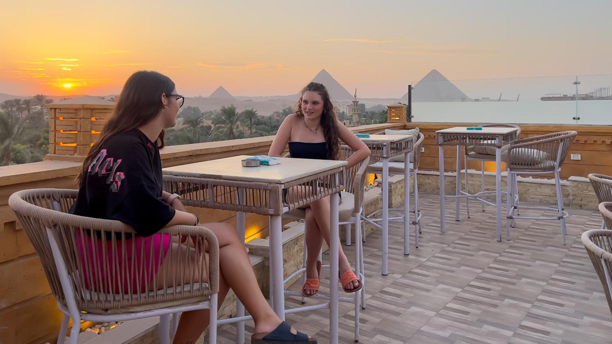 Taj Pyramids View Inn Kafrat al Jabal Ngoại thất bức ảnh