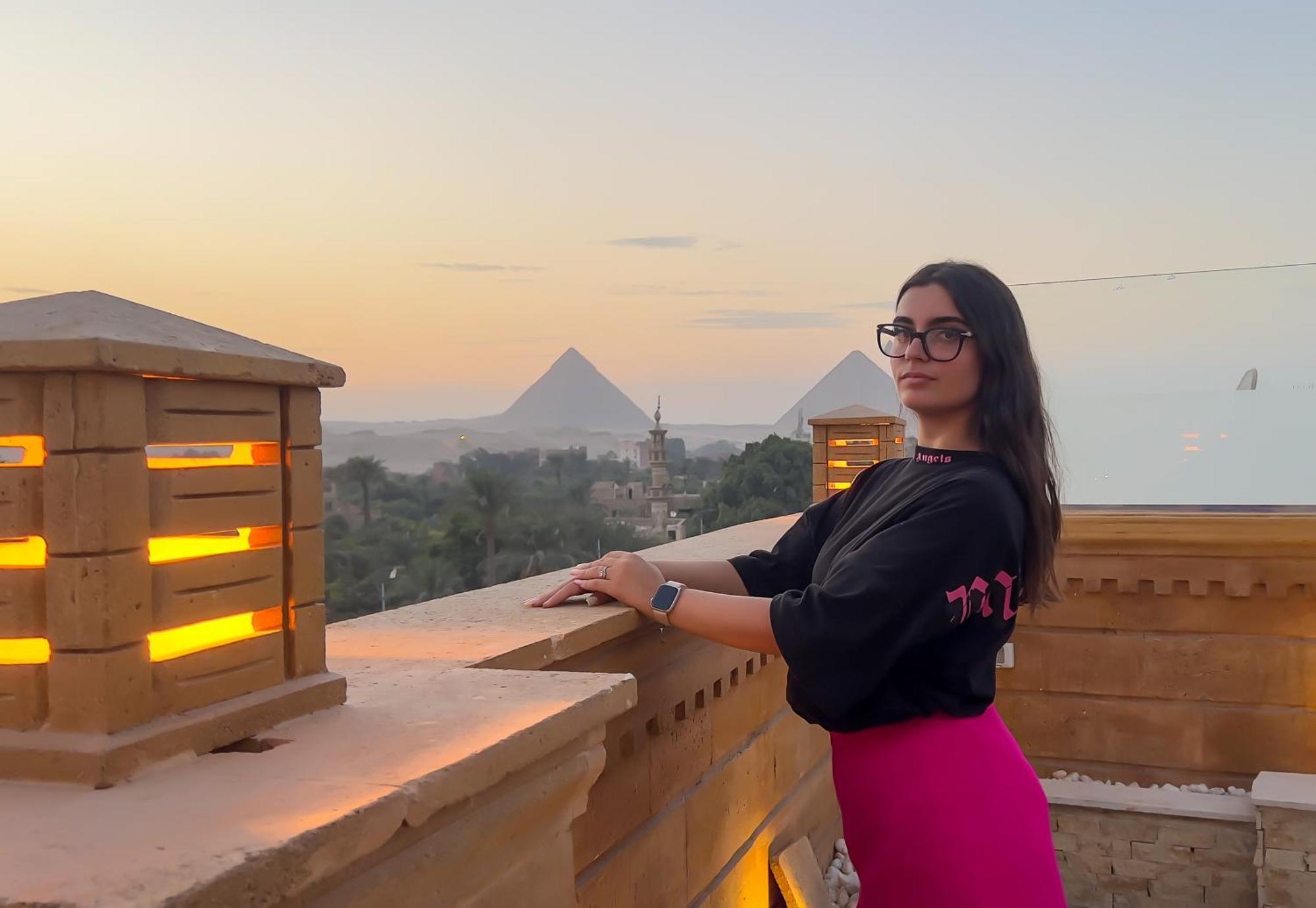 Taj Pyramids View Inn Kafrat al Jabal Ngoại thất bức ảnh