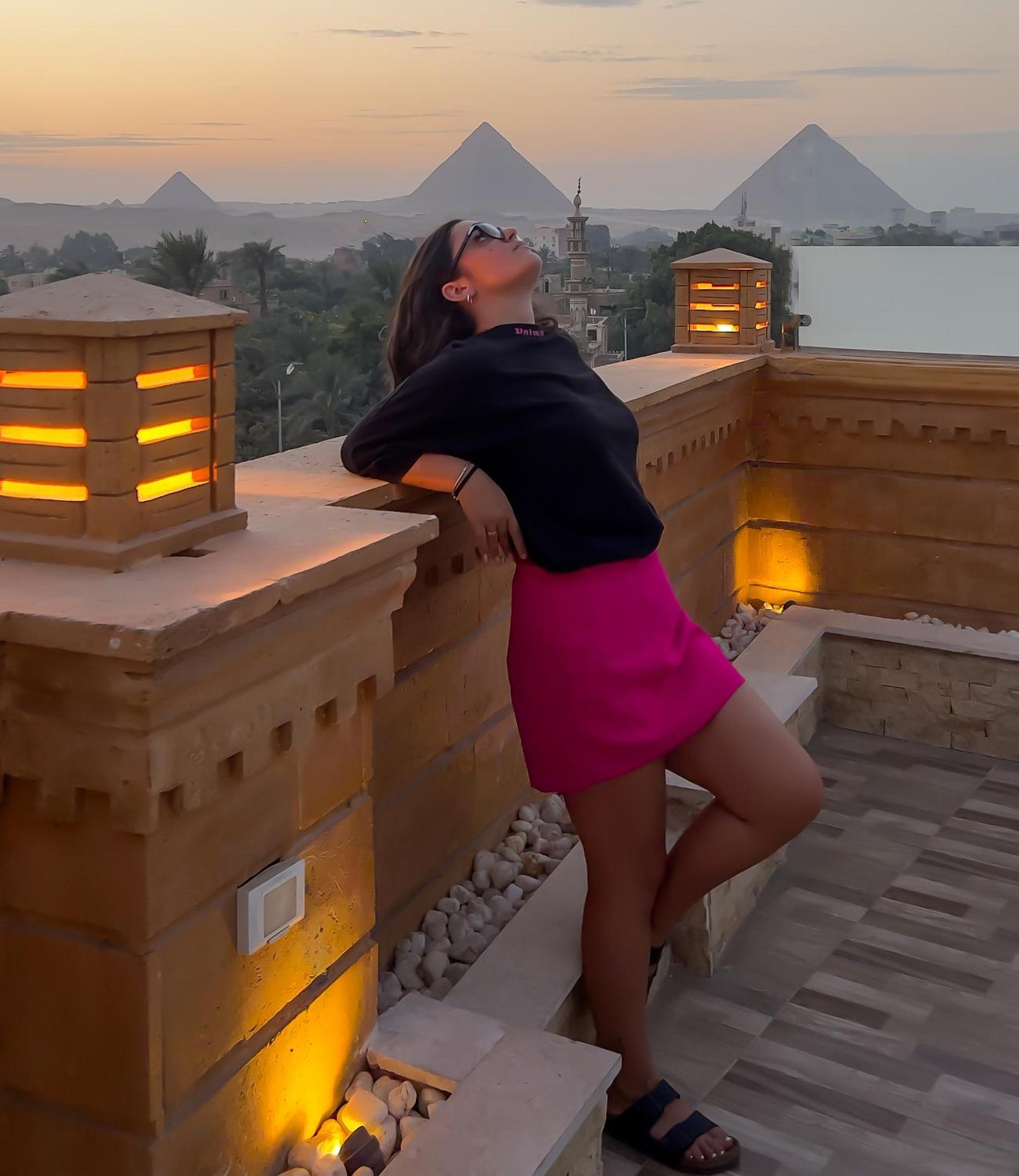 Taj Pyramids View Inn Kafrat al Jabal Ngoại thất bức ảnh