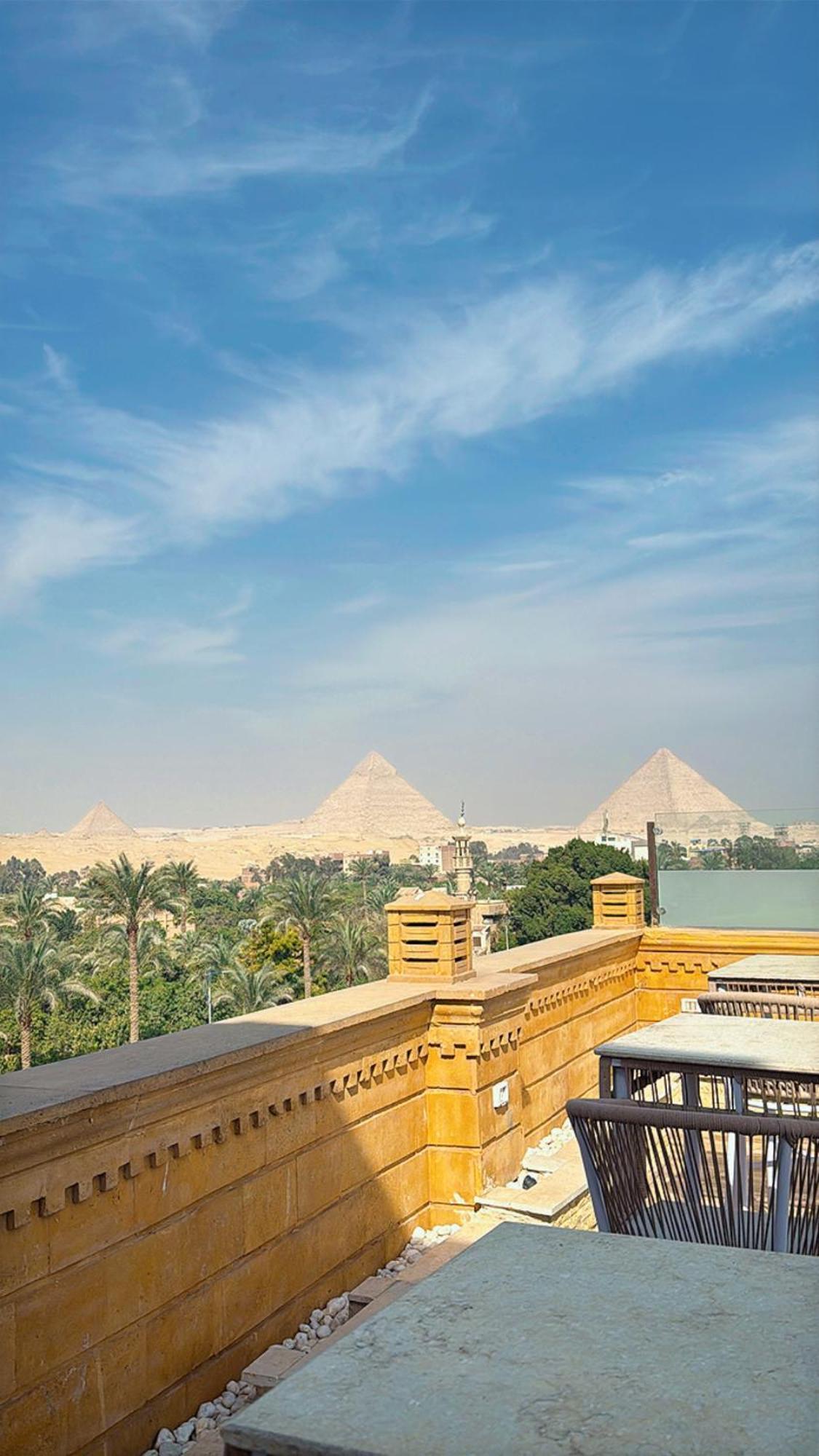 Taj Pyramids View Inn Kafrat al Jabal Ngoại thất bức ảnh