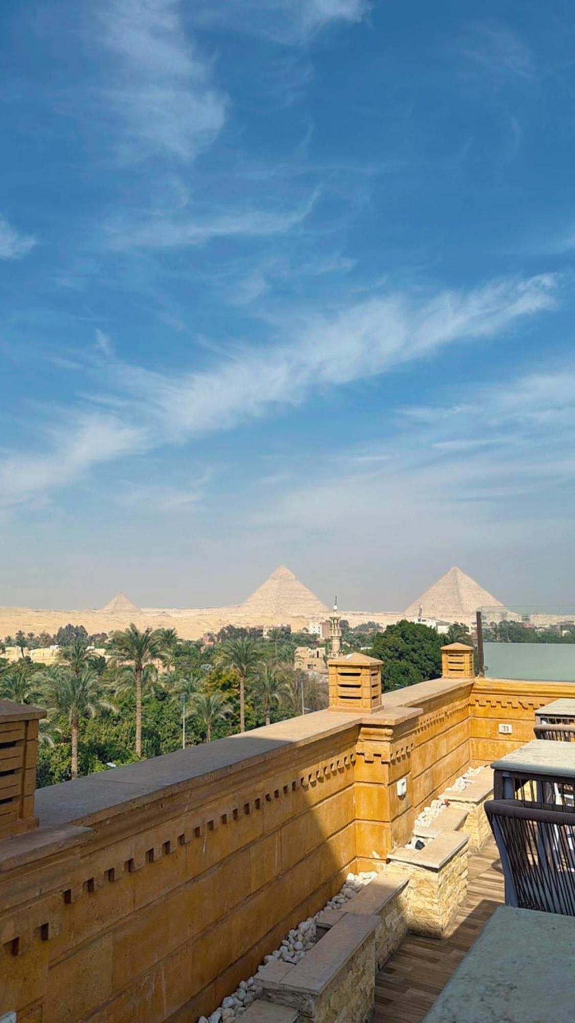 Taj Pyramids View Inn Kafrat al Jabal Ngoại thất bức ảnh