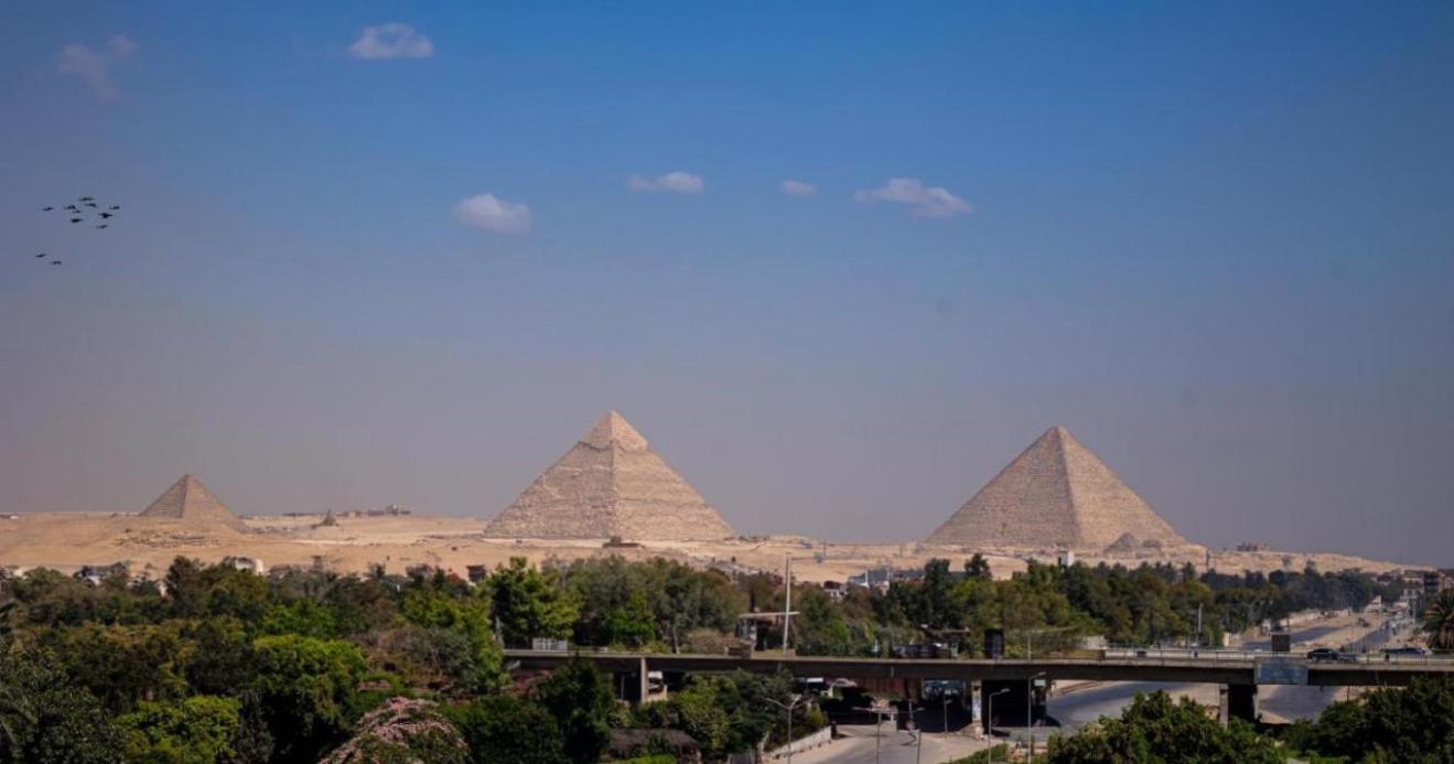 Taj Pyramids View Inn Kafrat al Jabal Ngoại thất bức ảnh