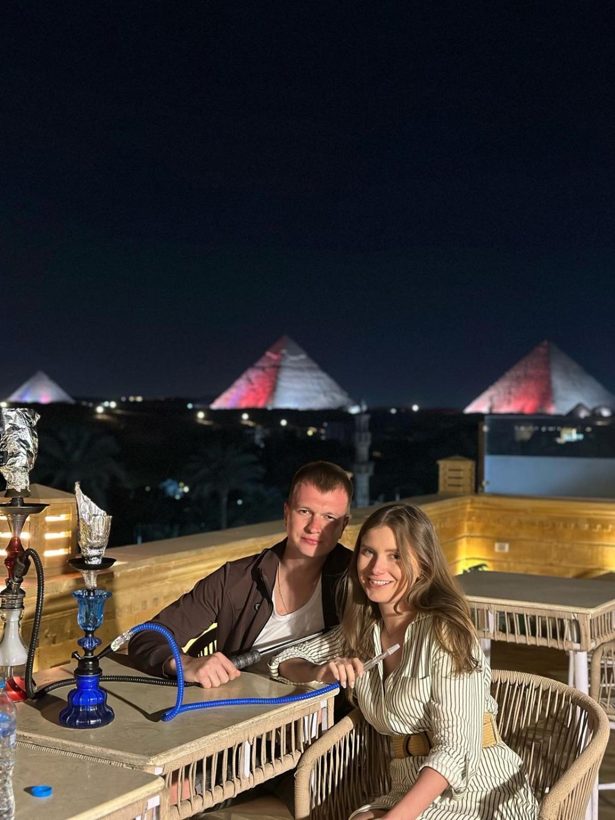 Taj Pyramids View Inn Kafrat al Jabal Ngoại thất bức ảnh